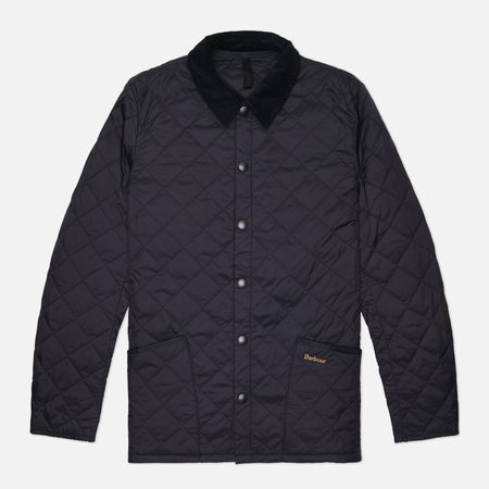 Мужская стеганая куртка Barbour Heritage Liddesdale, цвет синий