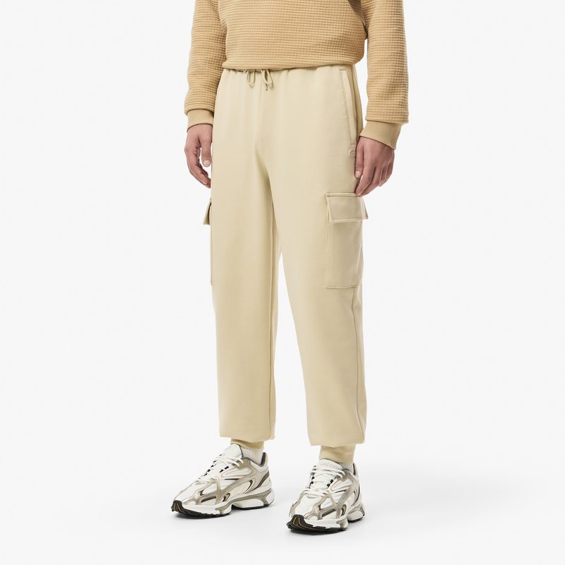 Мужские хлопковые спортивные брюки Lacoste стандартного кроя 3