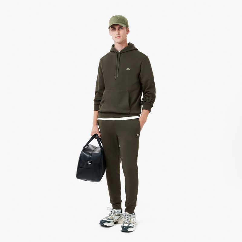 Мужские спортивные брюки Lacoste приталенного кроя