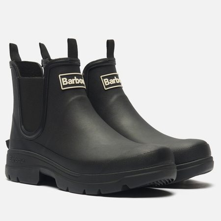 Мужские ботинки Barbour Nimbus Wellingtons, цвет чёрный