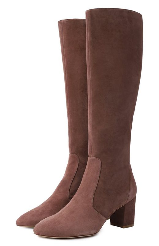 Замшевые сапоги Yuliana 60 Stuart Weitzman