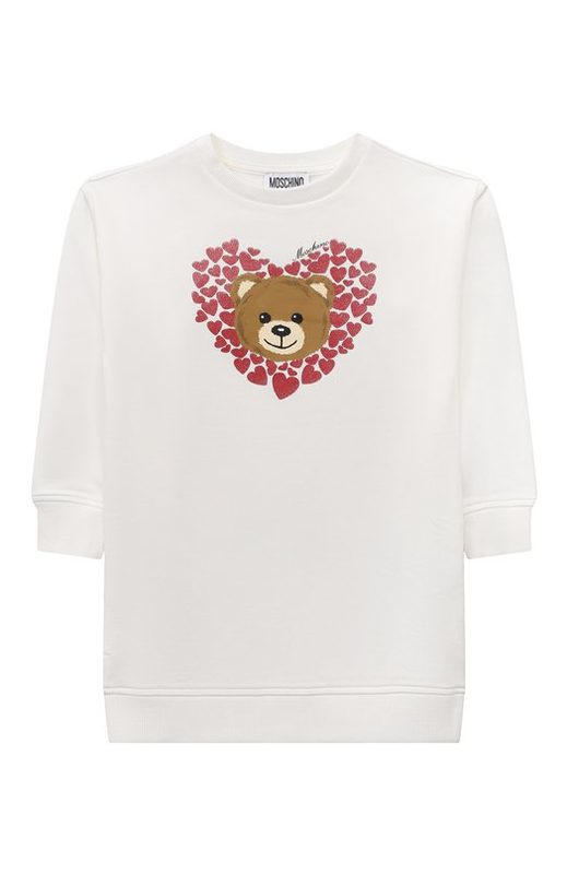 Хлопковое платье Moschino