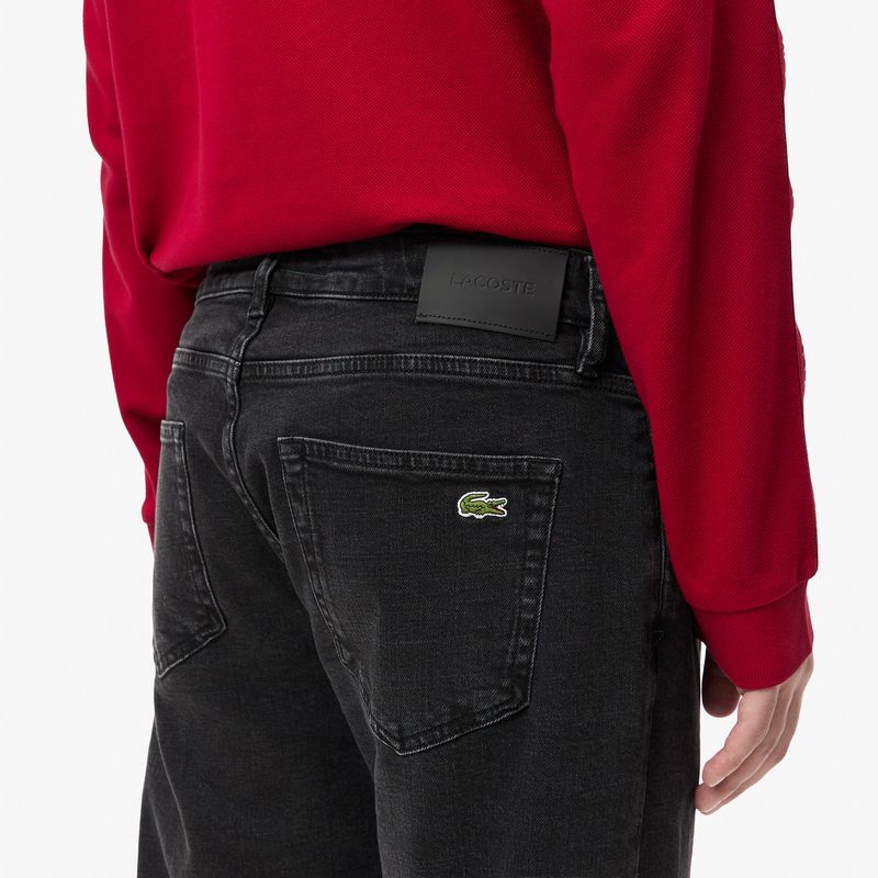 Мужские джинсы Lacoste прямого кроя 4