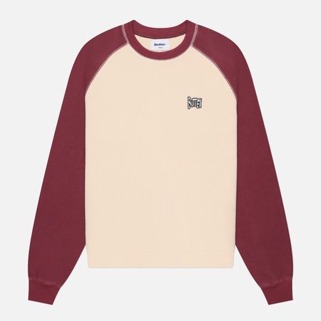 Мужская толстовка Butter Goods Sketch Waffle Crewneck, цвет бежевый