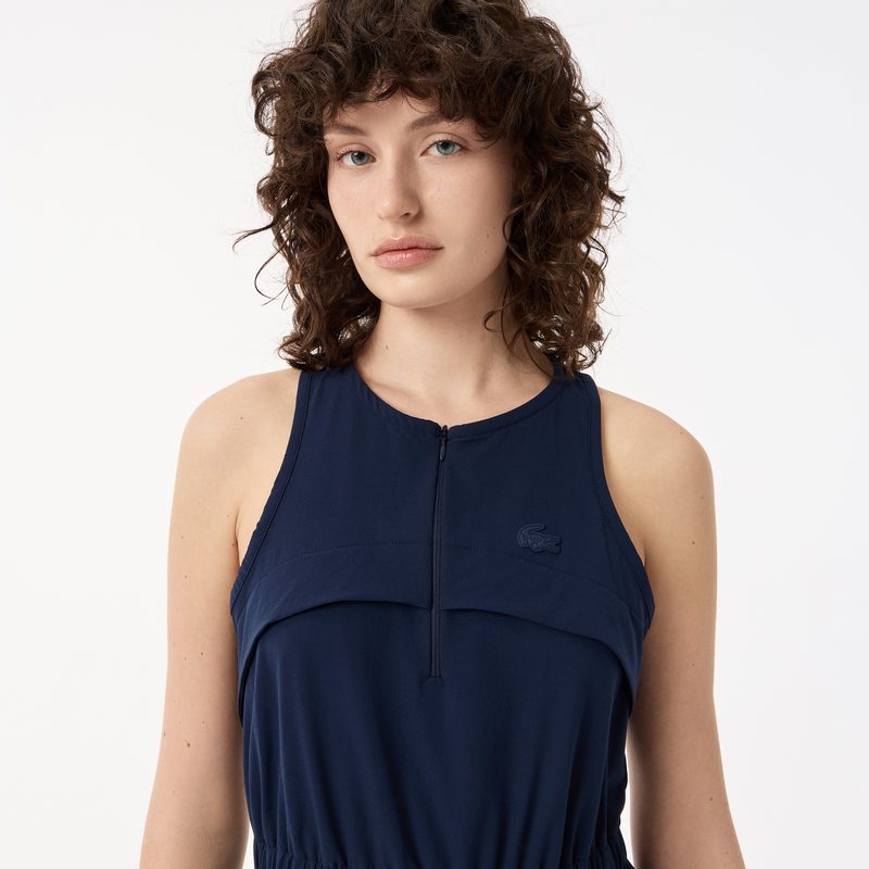 Длинное платье Lacoste без рукавов 4