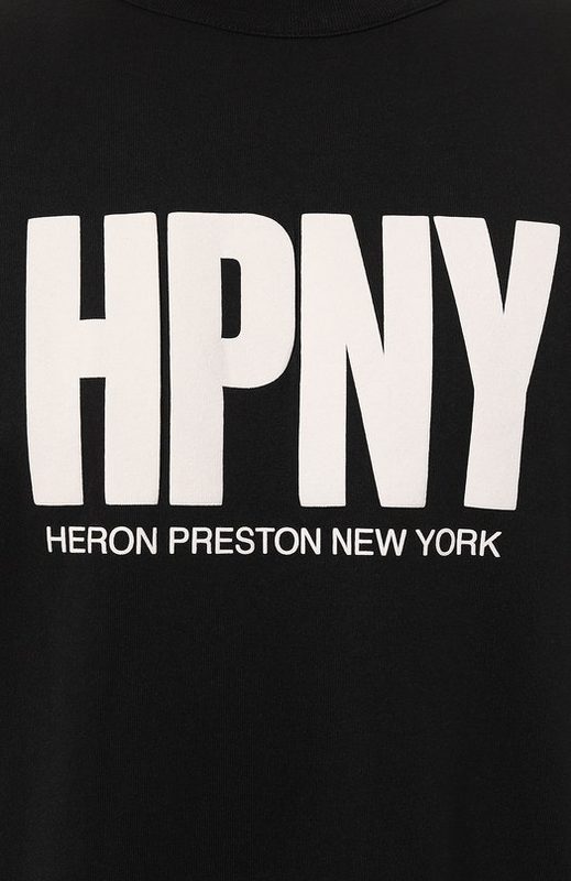 Хлопковая футболка Heron Preston 5