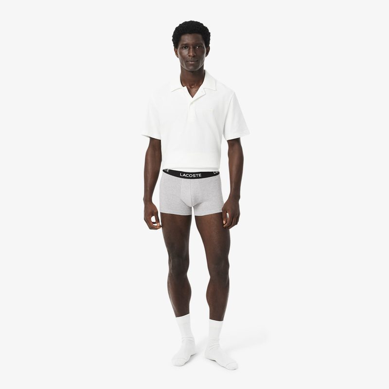 Мужское хлопковое нижнее бельё Lacoste (3 ед.)