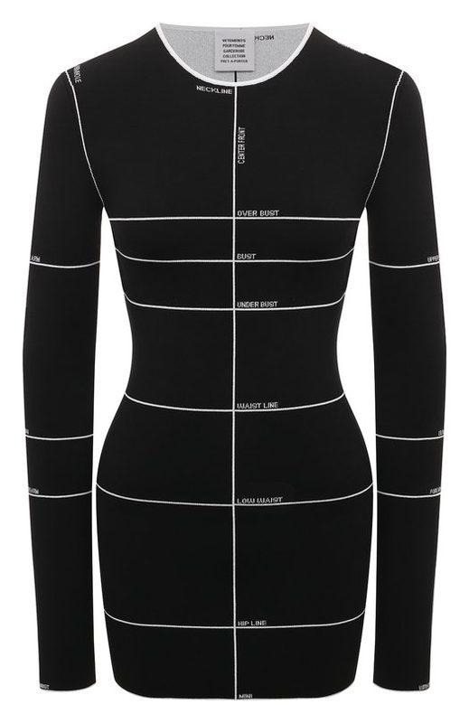 Платье из вискозы VETEMENTS