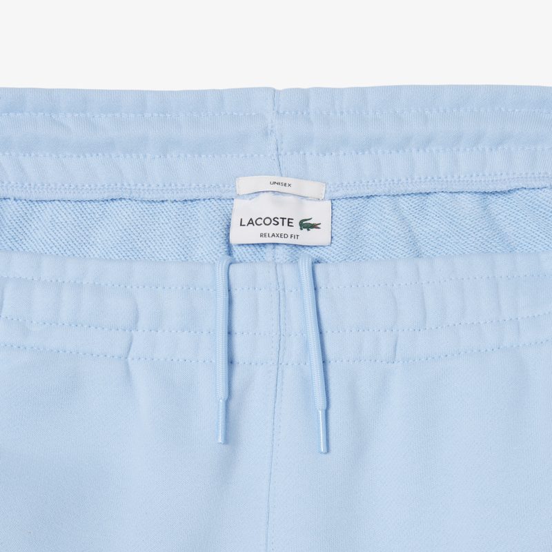 Спортивные хлопковые брюки Lacoste унисекс свободного кроя 5