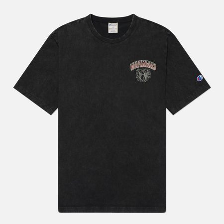 Мужская футболка Champion Reverse Weave Pinnacle Heavyweight Cotton Graphic 2, цвет чёрный