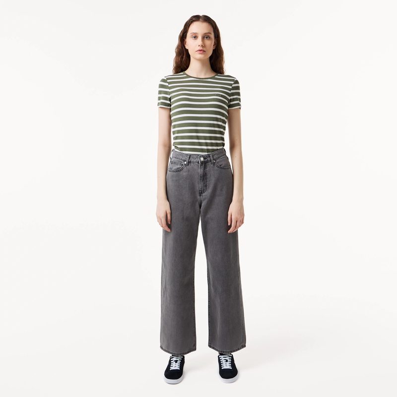 Женские джинсы Lacoste свободного кроя 5