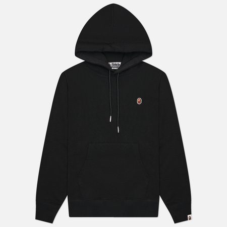 Мужская толстовка A Bathing Ape One Point Regular Fit Hoodie, цвет чёрный