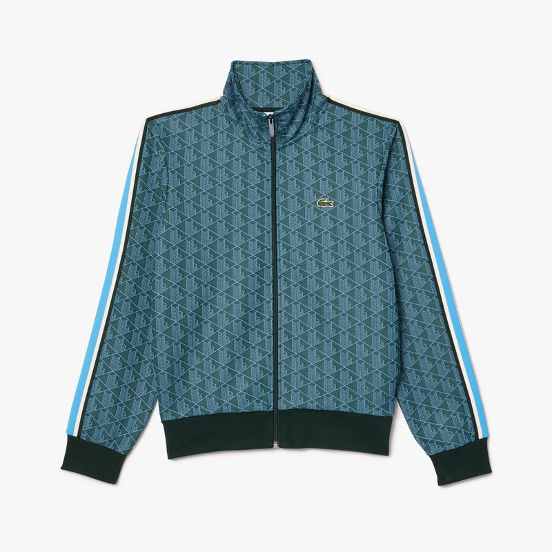 Мужская жаккардовая толстовка Lacoste PARIS с монограммой 5