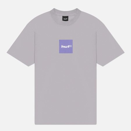 Мужская футболка HUF Box Logo, цвет фиолетовый