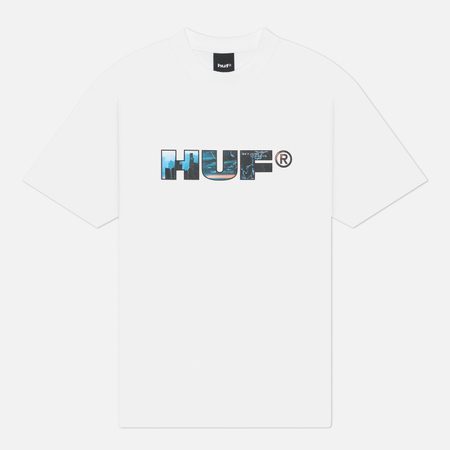 Мужская футболка HUF Flight Path, цвет белый
