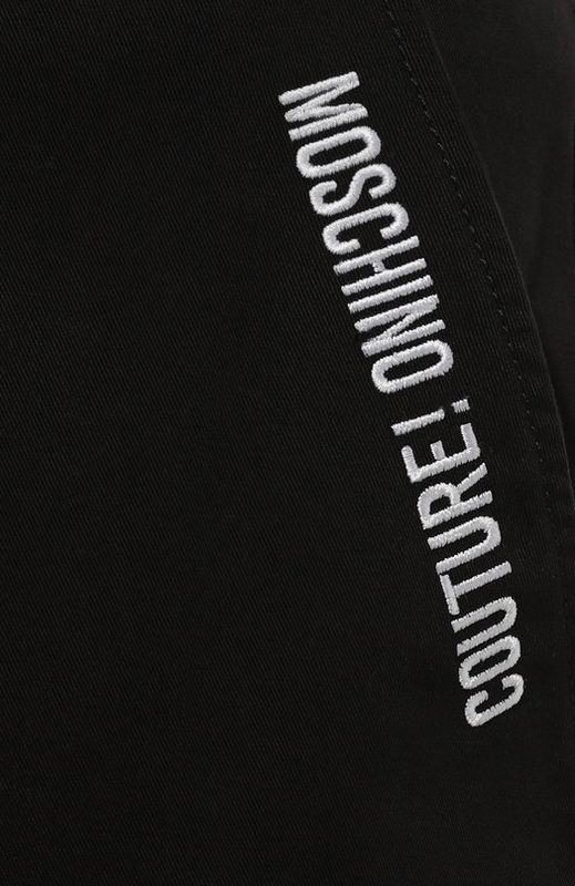 Хлопковые брюки Moschino 5