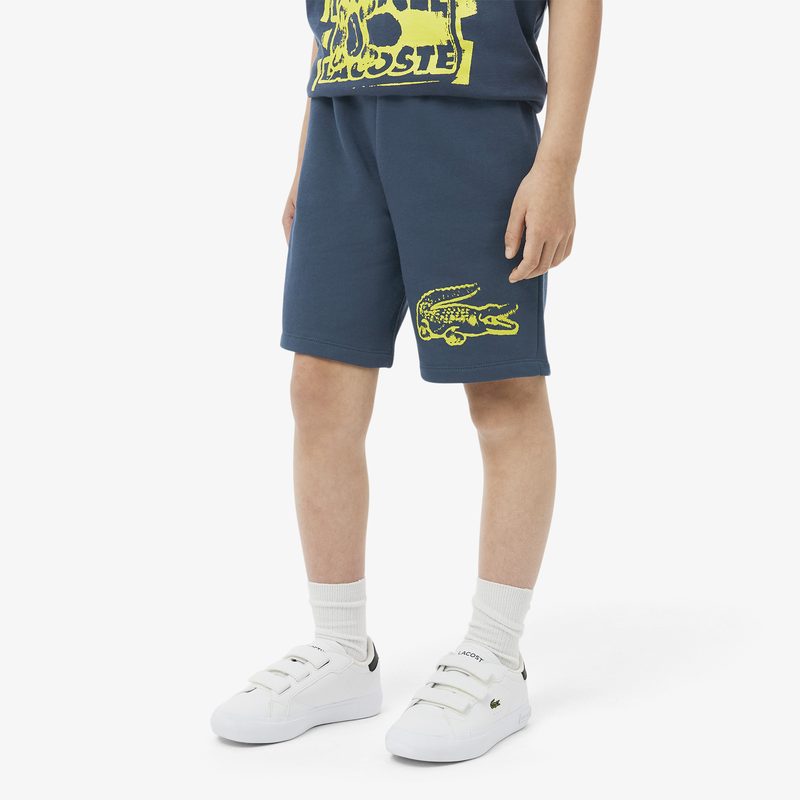 Детские хлопковые шорты Lacoste 2