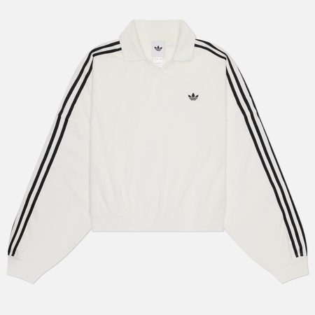 Женская толстовка adidas Originals Terry Towel V-Neck, цвет белый