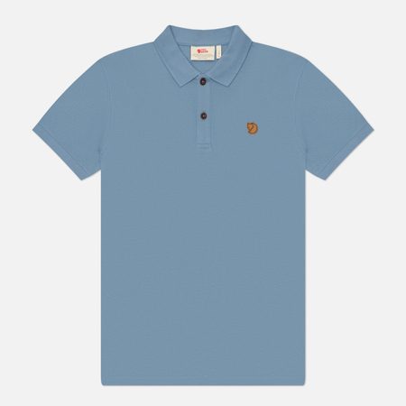 Мужское поло Fjallraven Ovik, цвет голубой