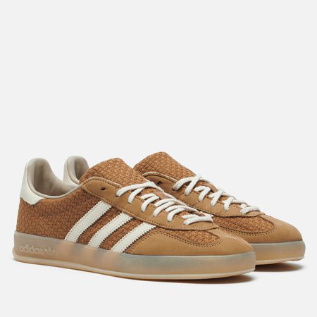Кроссовки adidas Originals Gazelle Indoor, цвет коричневый