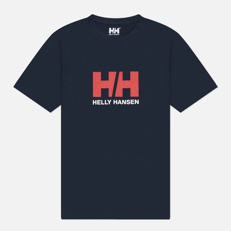 Мужская футболка Helly Hansen HH Logo 3.0, цвет синий