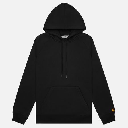 Мужская толстовка Carhartt WIP Hooded Chase, цвет чёрный