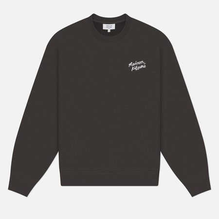 Мужская толстовка Maison Kitsune Handwriting Comfort, цвет коричневый