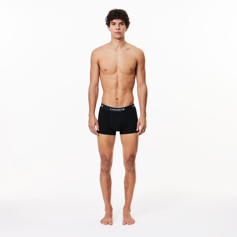 Мужское хлопковое нижнее бельё Lacoste (3 ед.) 4
