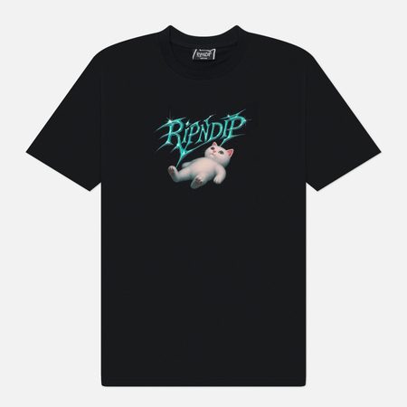 Мужская футболка RIPNDIP Space Vision, цвет чёрный