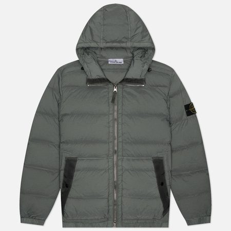 Мужской пуховик Stone Island Seamless Tunnel Nylon Down-TC, цвет серый