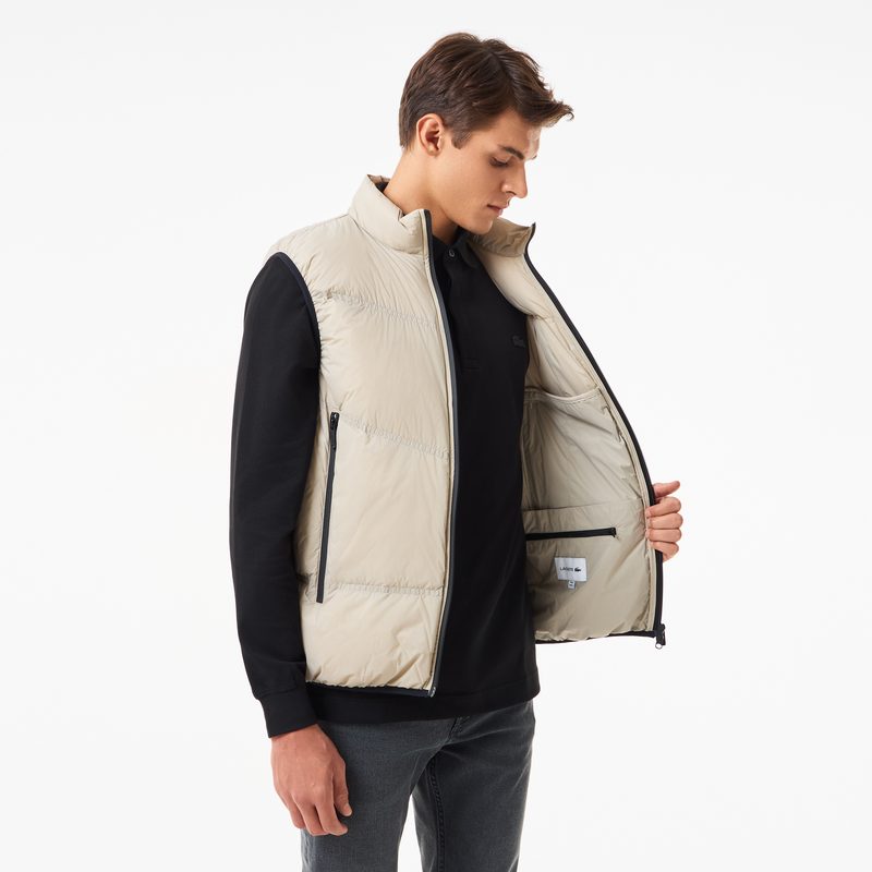 Мужской классический жилет Lacoste на молнии 3