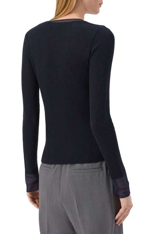 Пуловер из шелка и шерсти Max Mara Studio 4
