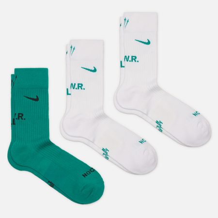 Комплект носков Nike x NOCTA 3-Pack SNKR, цвет комбинированный
