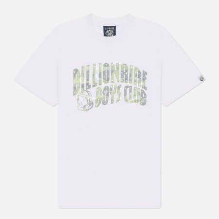Мужская футболка Billionaire Boys Club Tri-Tone Arch Logo, цвет белый
