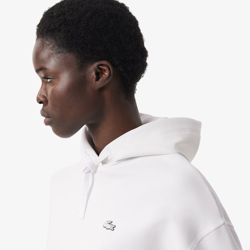 Женская толстовка Lacoste свободного кроя с капюшоном 3