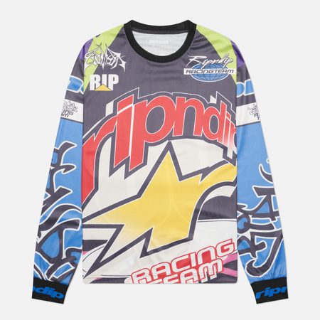 Мужская толстовка RIPNDIP Ripndip Allstar Jersey, цвет чёрный