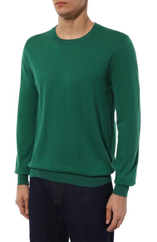 Хлопковый джемпер Il Borgo Cashmere 3