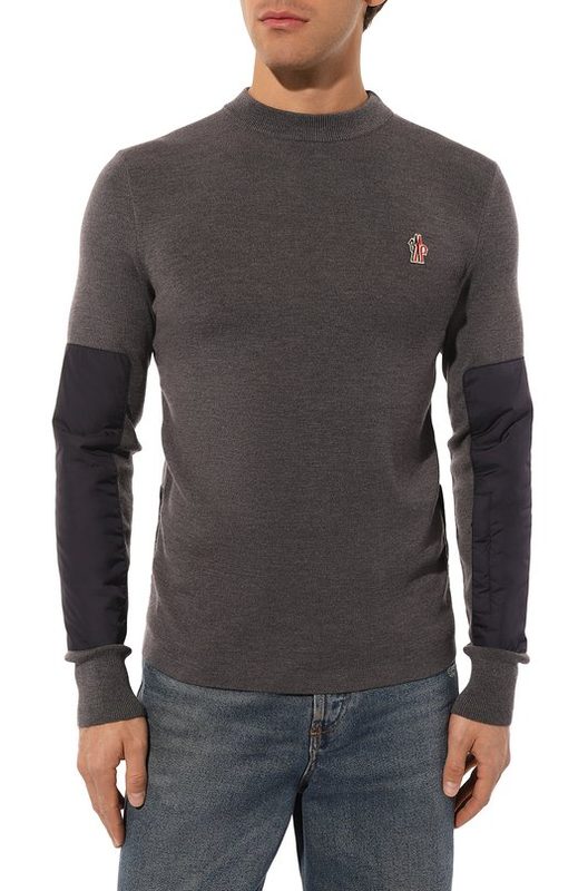 Шерстяной джемпер Moncler Grenoble 3