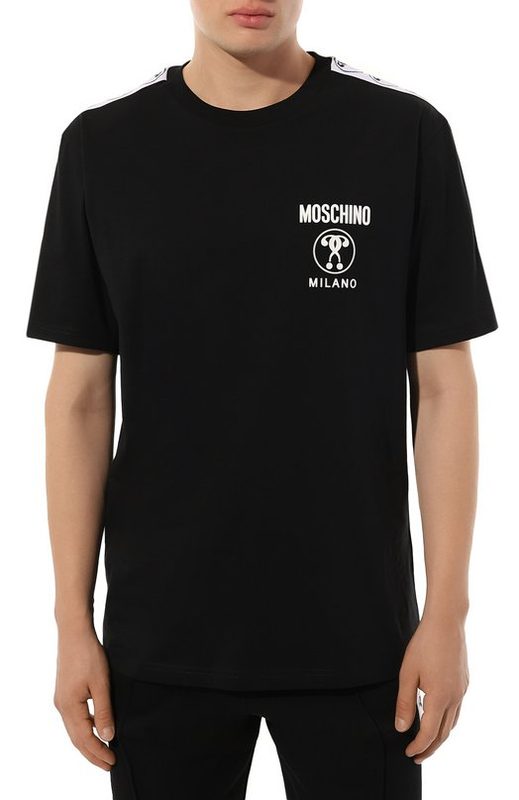 Хлопковая футболка Moschino 3