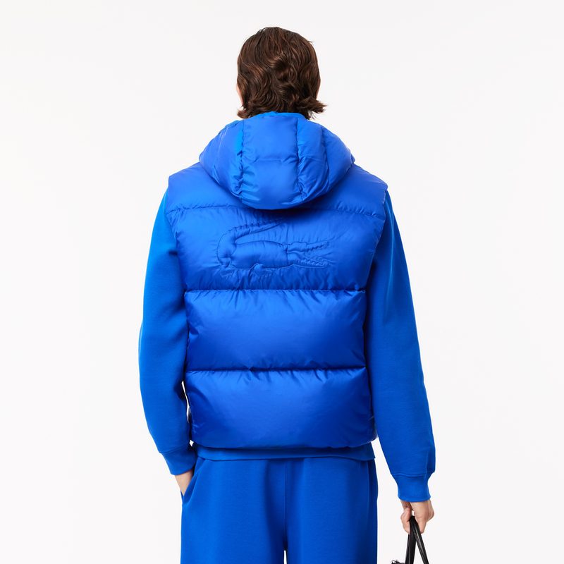 Мужской влагоотталкивающий жилет Lacoste с капюшоном 2