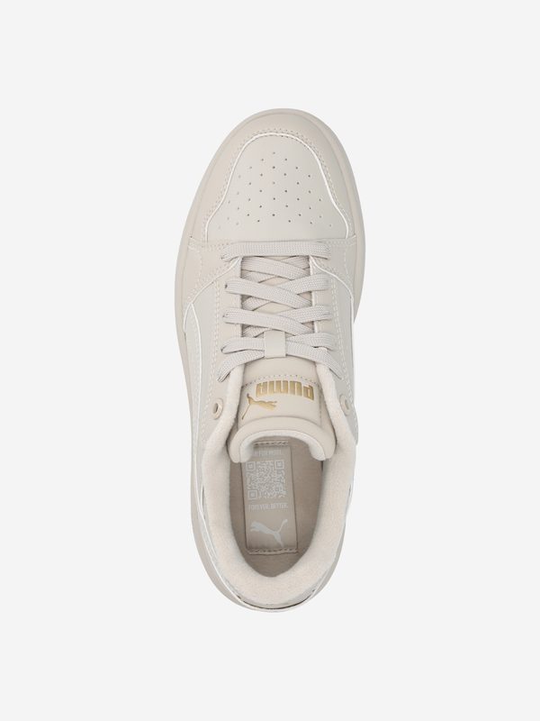 Кеды утепленные для девочек PUMA Rebound Femme Wtr, Бежевый 5