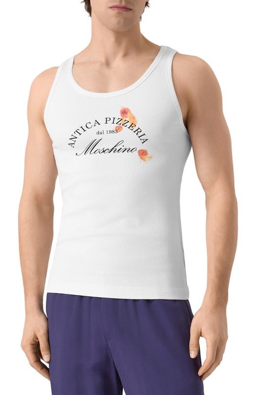 Майка из вискозы Moschino 3
