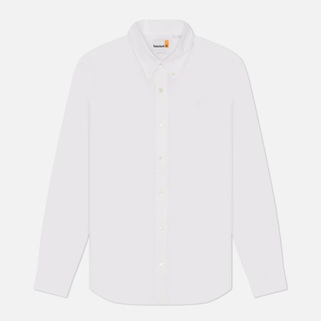 Мужская рубашка Timberland Stretch Poplin, цвет белый