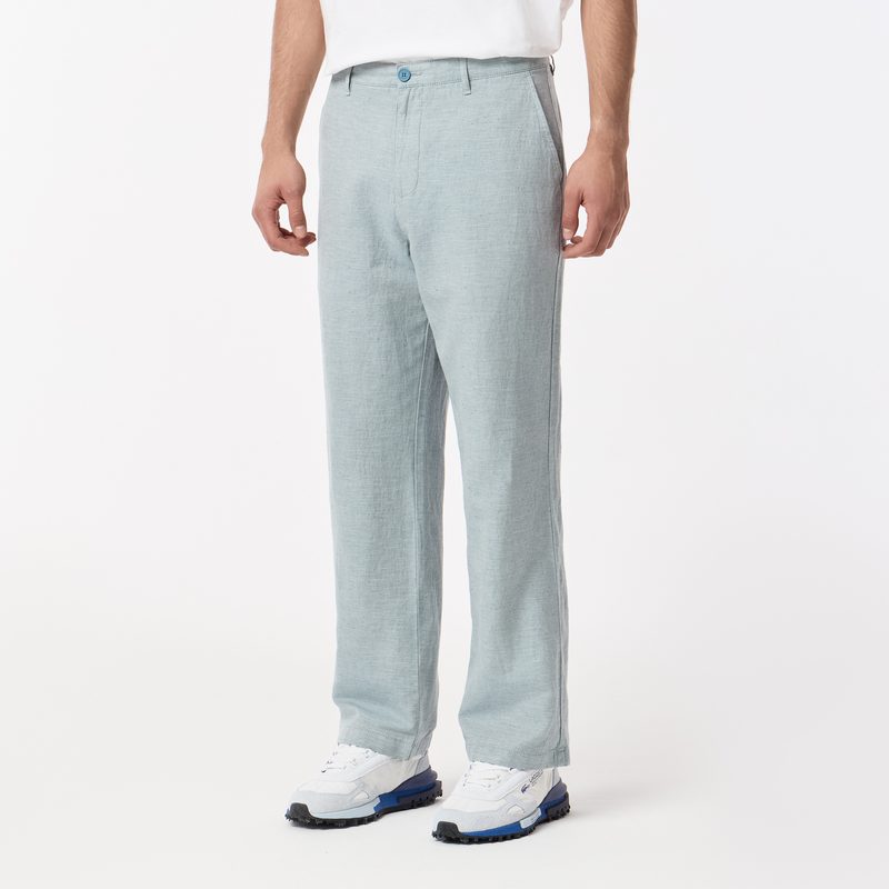 Мужские брюки Lacoste из смеси хлопка и льна 3
