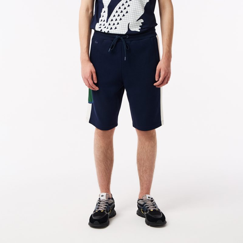 Мужские шорты Lacoste колор-блок 3
