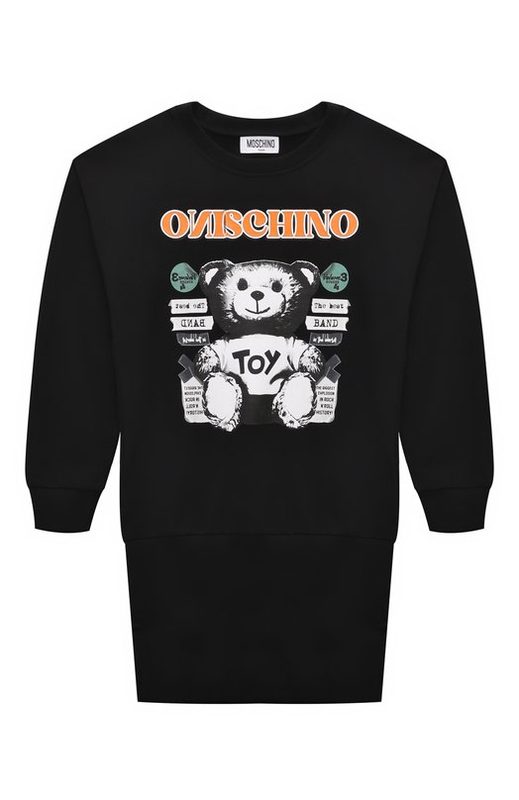 Хлопковое платье Moschino