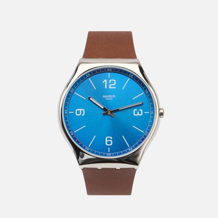Наручные часы Swatch Skinwind, цвет синий