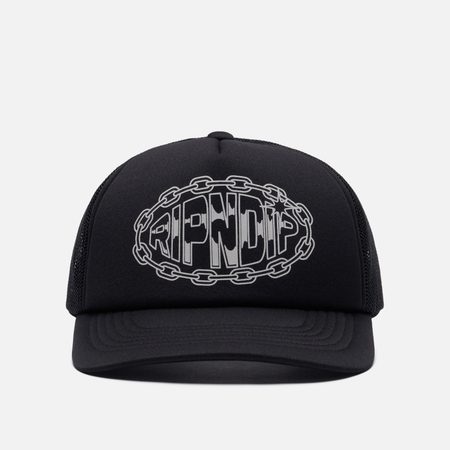 Кепка RIPNDIP Linked Up Trucker, цвет чёрный
