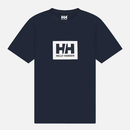 Мужская футболка Helly Hansen HH Box 2.0, цвет синий