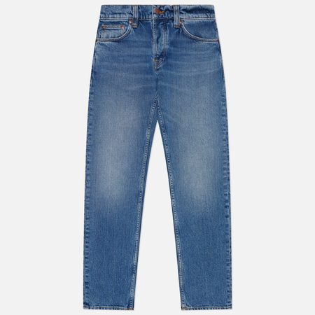 Мужские джинсы Nudie Jeans Solid Ollie, цвет голубой